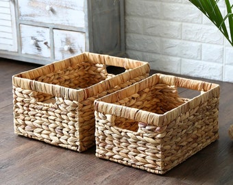 Storage basket - water hyacinth