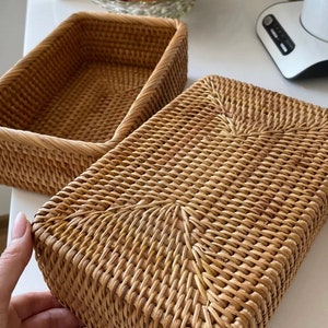 Wicker basket kitchen image 5