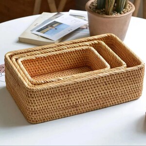 Wicker basket kitchen image 3