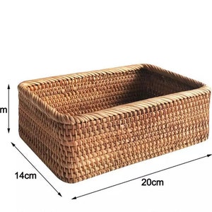 Wicker basket kitchen image 6