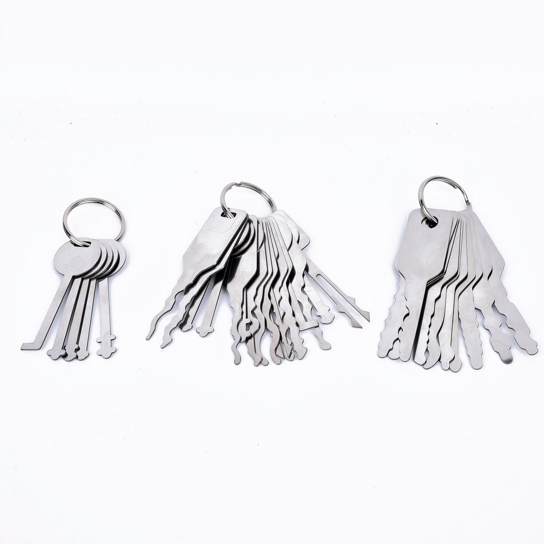 Lock Jiggler Keys 3 Piece Set. Bump Keyjiggler Keysbump Key Etsy