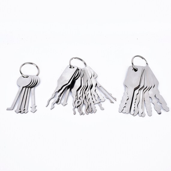 Lock Jiggler Keys 3 Piece Set. Bump Keyjiggler Keysbump Key Etsy