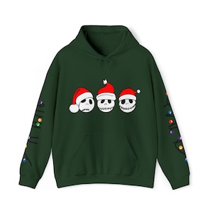 Jack Skellington- Unisex Heavy Blend™ Hooded Sweatshirt