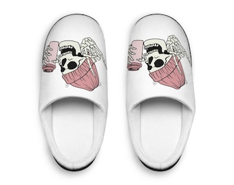 Coffee Skeleton - Women's Indoor Slippers