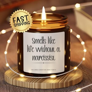 Divorce Gift, Break Up Gifts, Breakup Candle, Narcissist, Gift for Best Friend, Funny Divorce, Cheer Up Gift, Funny Gifts