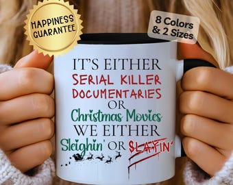 True Crime Coffee Mug: Funny Gift for Movie Lovers