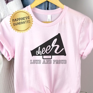 Cheerleading Tee: Unisex Jersey Short Sleeve Shirt, Motivational Fashion