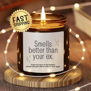Divorce Gift, Break Up Gifts, Breakup Candle, Narcissist, Gift for Best Friend, Funny Divorce, Cheer Up Gift, Funny Gifts