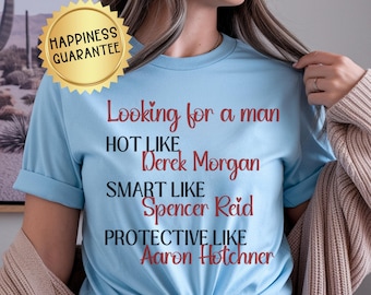 Criminal Minds Fan Tee, Character Quote Shirt