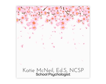 Personalizowane notatki Post-it® dla szkolnego psychologa, spersonalizowany notatnik szkolnego psychologa, prezent dla szkolnego psychologa, prezent dla szkolnego doradcy,