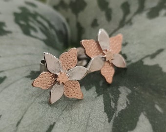 Bloemen oorbellen