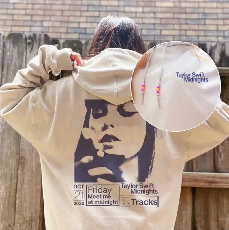 Taylor Midnights 2022 Hoodie Taylor New Album Midnight Etsy