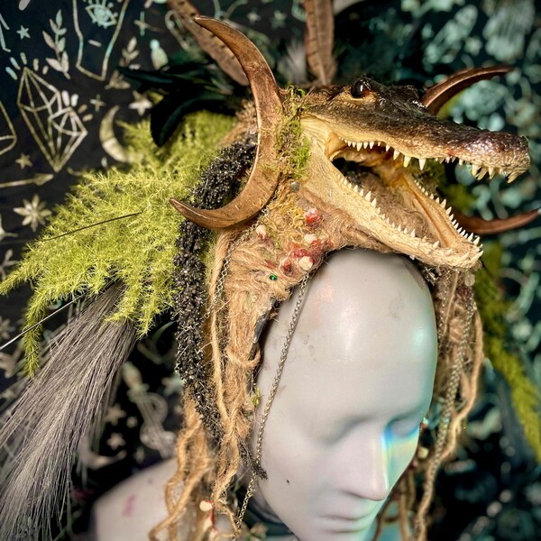 voodoo witch headpiece