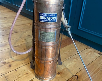 Français, vintage, or rose, métal Fumigator