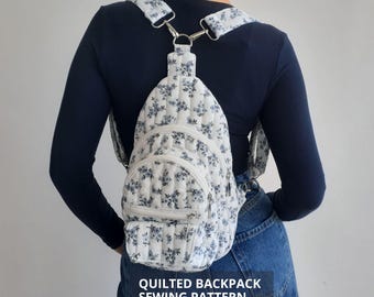Patrón de mochila acolchada