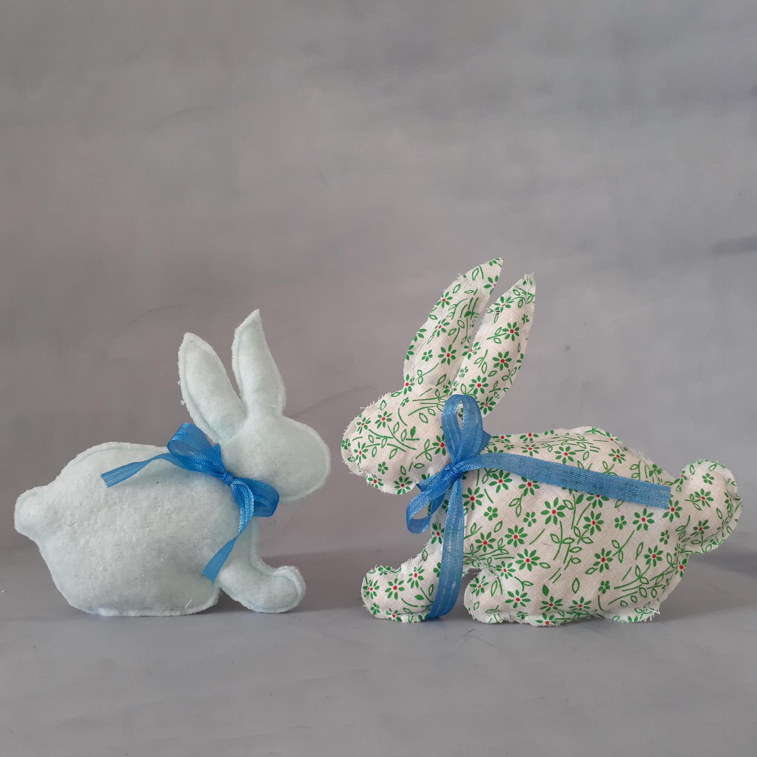 Easter Bunny Sewing Pattern - Standing Rabbit Plush DIY - Etsy