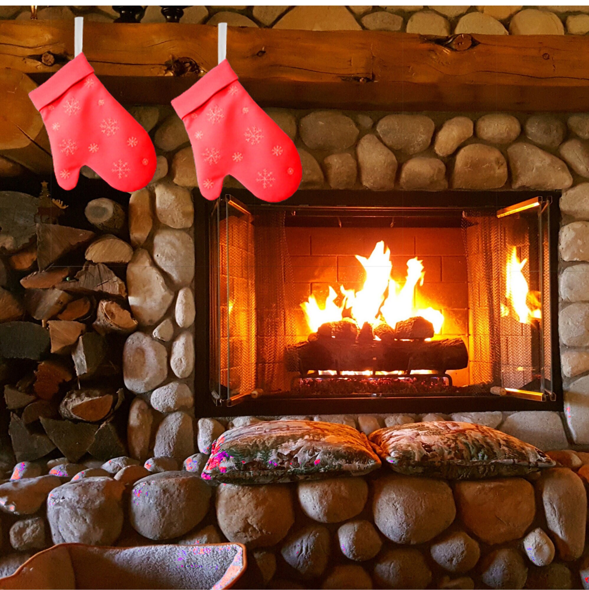 Mitten Shaped Christmas Stocking Sewing Pattern, Instant Download - Etsy