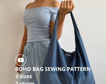Patrón de costura para bolso bohemio