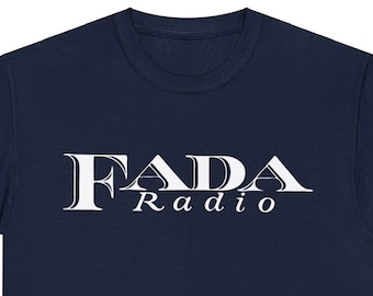 FADA Radio Logo T-Shirt - A Tribute to Radio History - Antique Radio - Vintage Electronics - Catalin