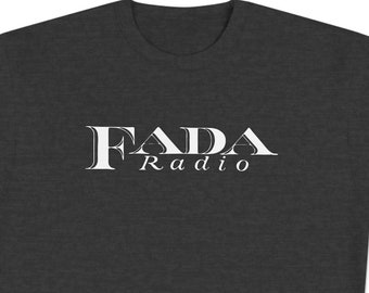 FADA Antique Radio Logo Crewneck Sweatshirt - A Tribute to Radio History - Vintage Electronics - Catalin Collector