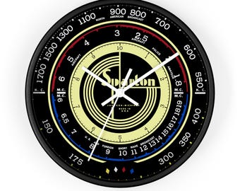 Sparton Retro-look Radio Dial 10&quot; Wall Clock - Vintage Radio Nostalgia - Antique Radio