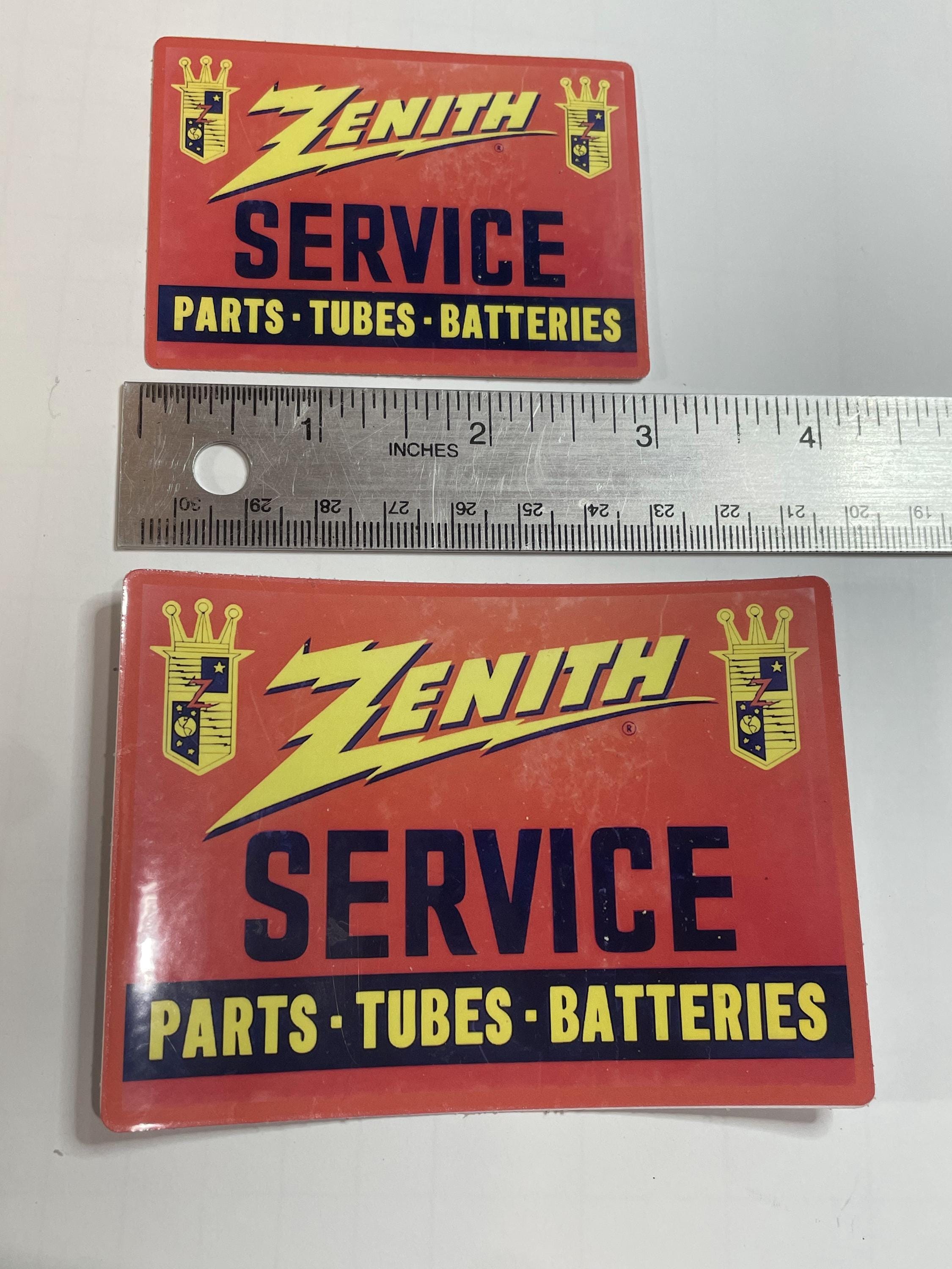 Zenith SERVICE Sticker for Laptop, Toolbox, Fridge, Notebook, Computer ...