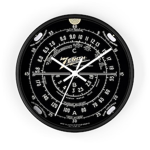 Zenith 1937 Retro-look Radio Dial 10&quot; Wall Clock - Vintage Radio Nostalgia - Antique Radio