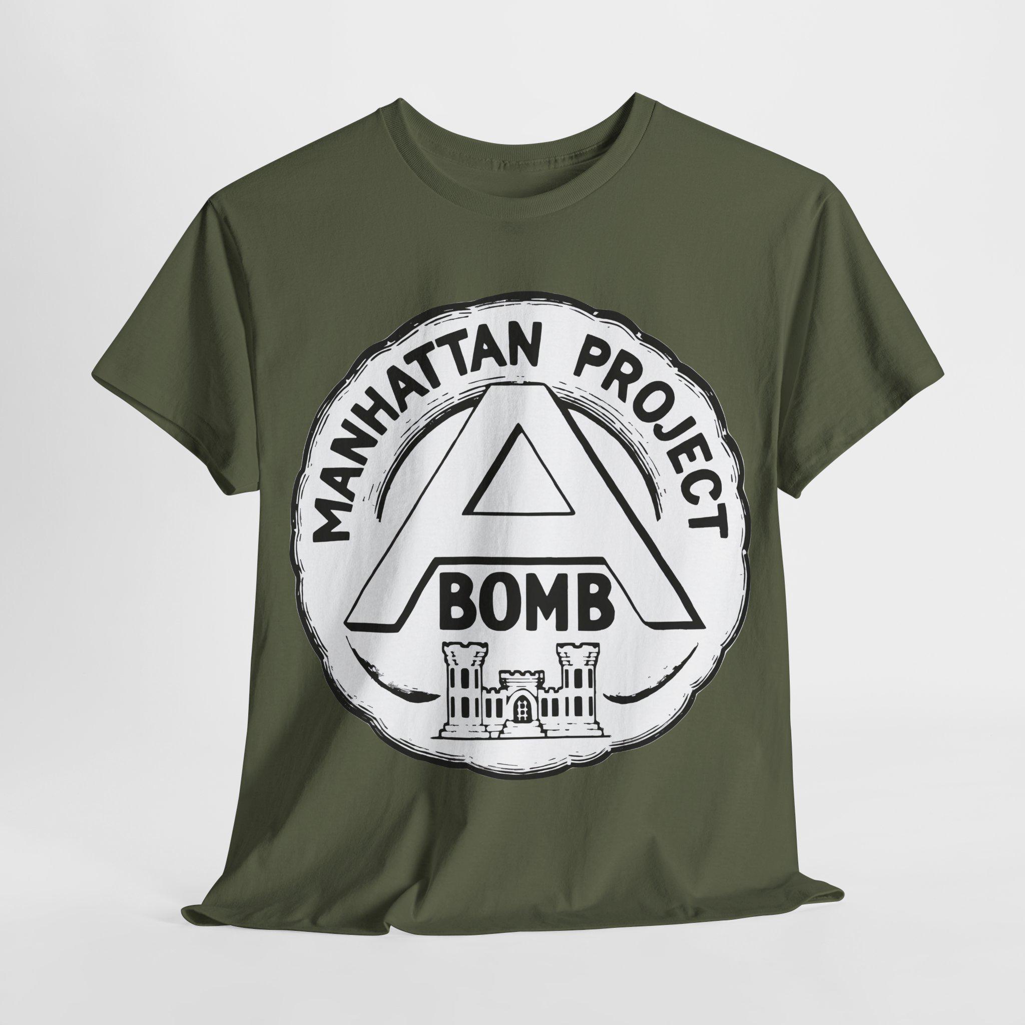 Manhattan Project Retro Logo T-shirt - 1940s Commemorative