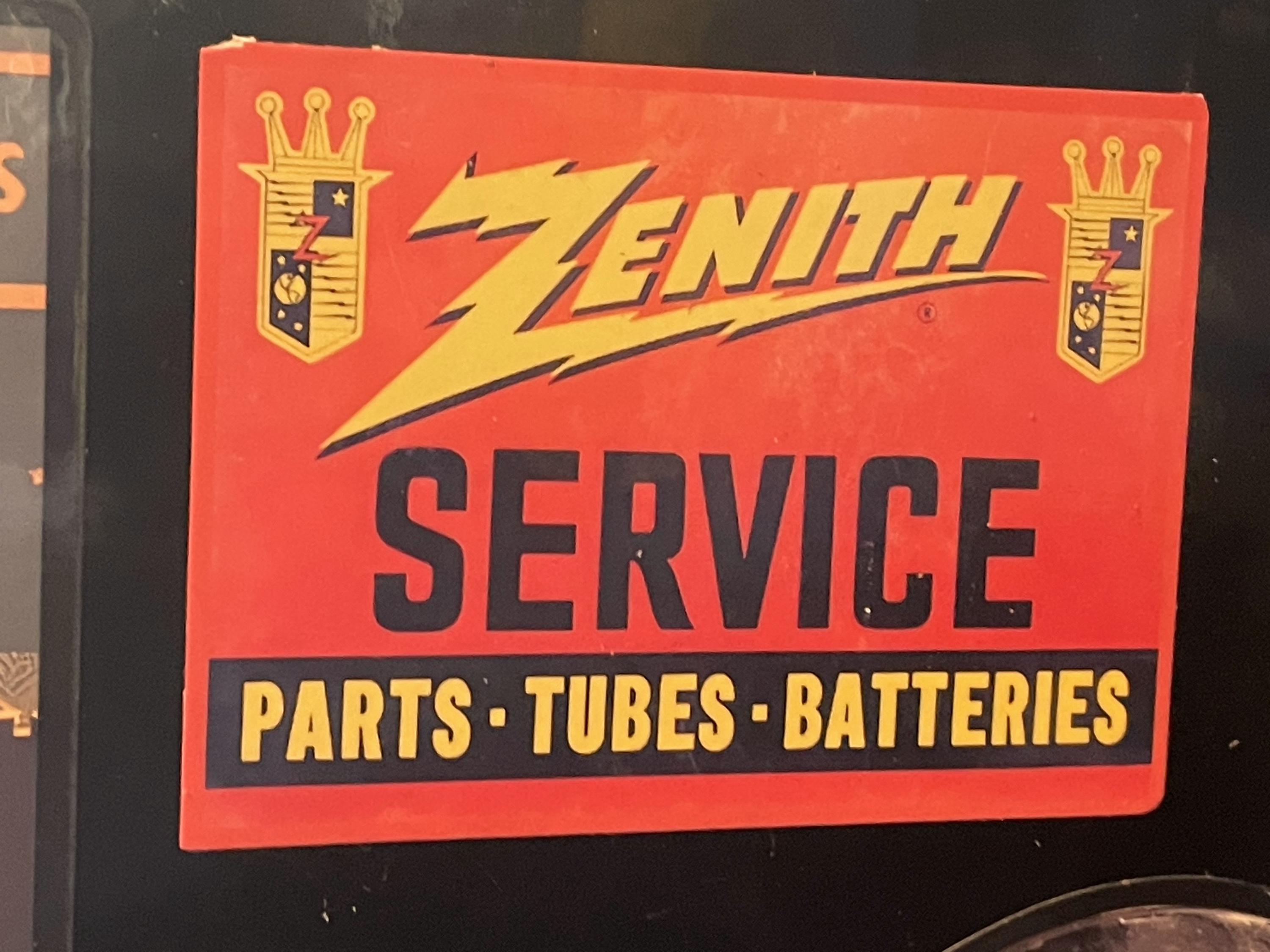 Zenith SERVICE Sticker for Laptop, Toolbox, Fridge, Notebook, Computer ...