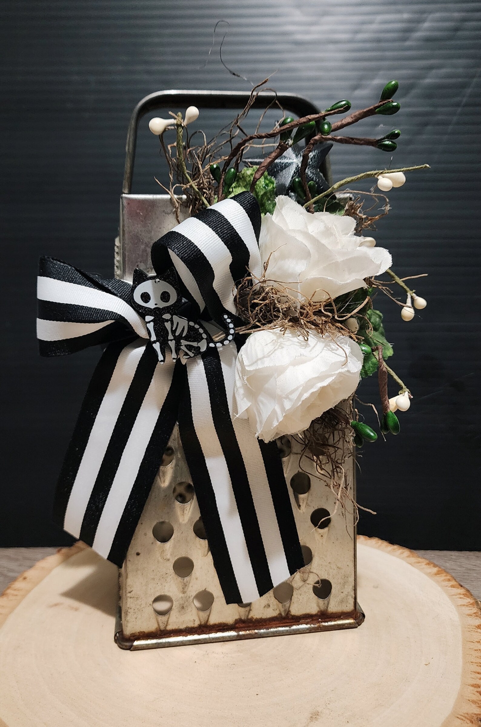 Handmade Vintage Cheese Grater Decor Country Gifts Unique Primitive