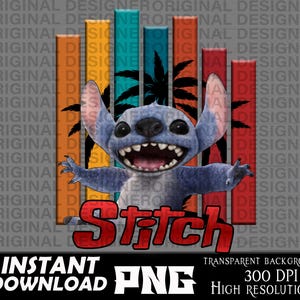 puntada png, lilo & stitch live action png, camiseta de puntada, imprimible, archivo de corte, sublimación de puntada live action, cumpleaños de puntada, puntada Cricut