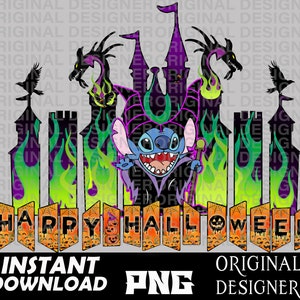 lilo and stitch Halloween, stitch Halloween png, momster, printable, cut file, sublimation, stitch clipart, cute Halloween png, spooky vibes