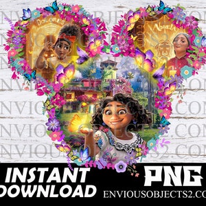 Encanto, Encanto png, Encanto shirts, Mirabel, Encanto Birthday girl, cricut, cut file, sublimation, Isabela, Luisa, Dolores, Encanto design