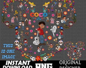 Coco Miguel, Coco Miguel png, Coco shirt designs, Coco movie, cut file, sublimation, birthday boy, Miguel Rivera, coco clipart png, cricut