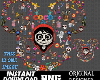 Coco Miguel, Coco Miguel png, Coco shirt designs, Coco movie, cut file, sublimation, birthday boy, Miguel Rivera, coco clipart png, cricut