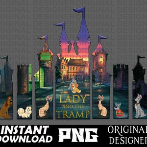 lady and the tramp, lady and the tramp shirts, lady and the tramp png, lady and the tramp sublimation, cut file, Cricut, prints, clipart