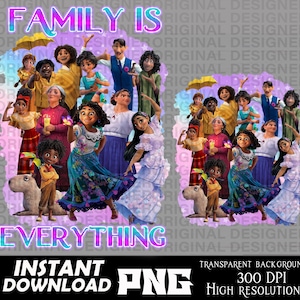 Encanto png, Encanto family printable Tee, Encanto cricut, Mirabel, Encanto sublimation, Encanto Birthday personalized, Encanto clipart png