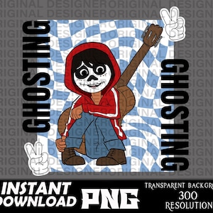 Halloween Coco Miguel, Coco Miguel png, Coco Halloween shirt design, cut file, Halloween Coco Miguel sublimation, boy Halloween sublimation