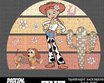 toy story jessie png, pastel cowgirl design png, cowgirl sublimation, toy story jessie sublimation, cowgirl cricut, girl gifts, printable