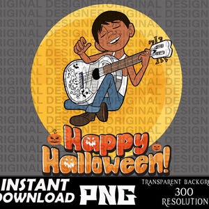 Halloween Coco Miguel, Coco Miguel png, Coco Halloween Tee, Coco movie, cut file, sublimation, boy Halloween, Miguel Rivera, sublimation