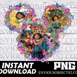 Encanto png, camisa Encanto, Mirabel, Aniversário Encanto, Cricut Encanto, arquivo cortado, sublimação Encanto, Isabela, Luisa, Bruno, clipart Encanto