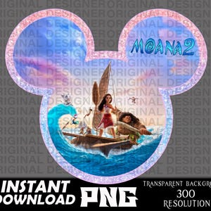 moana 2, moana 2 png, moana 2 shirt, printable, cut file, moana 2 sublimation, moana clipart, moana 2 Birthday, Cricut, maui, hei hei, pua