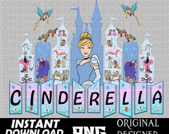 Prinzessin Png, Cinderella Png, printable, schnitt Datei, Cinderella Sublimation, Cinderella Shirt, Cinderella Clipart, Cricut, Cinderella Geburtstag