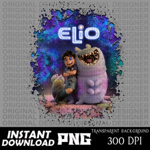 elio png, elio shirt, elio printable, cut file, elio sublimation, elio clipart, elio Birthday, elio Cricut, elio boy designs, outer space