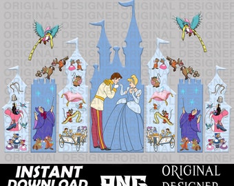 Prinzessin Png, Cinderella Png, Prinzessin Shirt, Printable, Cut File, Sublimation, Aschenputtel Shirts, Cinderella Clipart, Cricut, Geburtstag