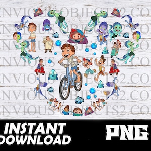 Luca, Luca png, Silenzio Bruno, boys birthday, cut file, sublimation, Luca shirts, Luca clipart, Luca Birthday, Giulia, Alberto, cricut Luca