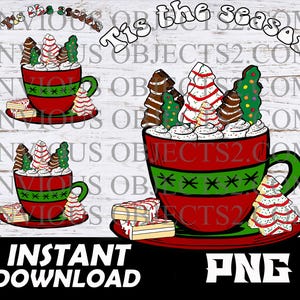 Pastelitos de arbolito de Navidad de Debbie PNG, pasteles de arbolito de Navidad de Debbie para sublimación, Cricut, pastelito de arbolito de Navidad de Debbie para imprimir