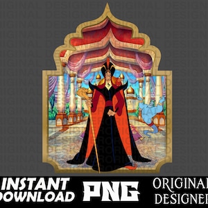 villain jafar printable png, Princess jasmine png,  jafar shirts, aladdin shirt, aladdin png, cut files, Cricut, sublimation, genie, abu png
