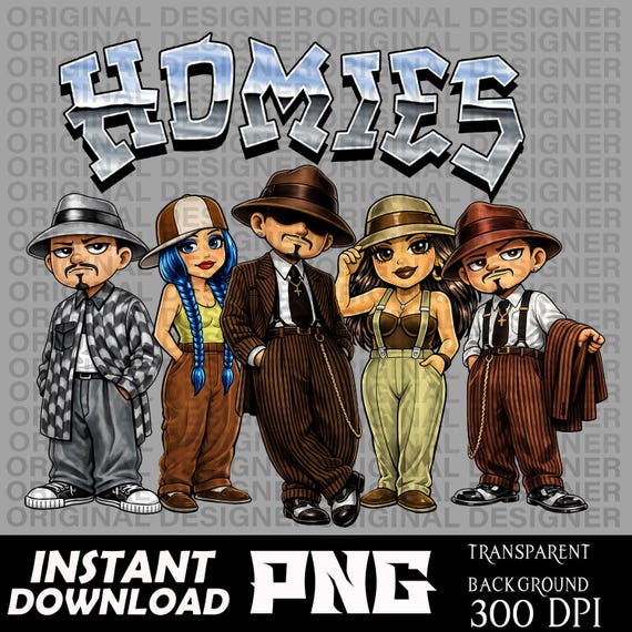 Lil Homies Png, Chicano Kids Png, Chicana Png, Chola Kids Png, Cut