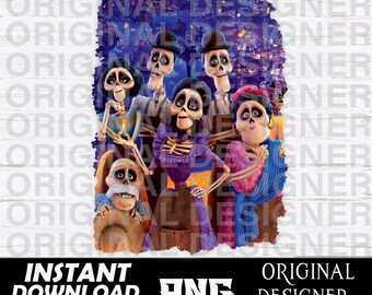 Coco Miguel png digital download, Coco movie, Coco Miguel sublimation, paint splatter png, Coco movie clipart, Coco movie printable cricut